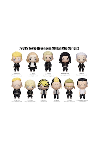 Tokyo Revengers Klipsli Figür Seri 2 72635