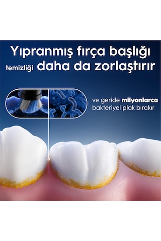 Oral-b Io Ultimate Clean Siyah Diş Fırçası Yedek Başlığı 4 Adet