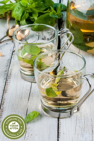 Yörem Afyon Muğla Yöresinden Hoş Kokulu Güneşte Kurutulmuş Yerli Mahsul Fesleğen, Ocimum Basilicum 70gr.
