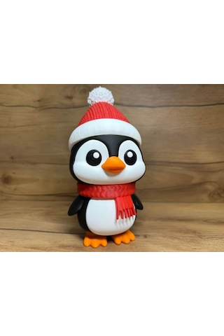 Noel Temalı Penguen Biblo 13cm