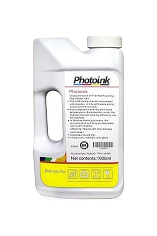 İnk 10 Litre Mürkkep, Epson Yazıcılar Için Uyumlu 10 Litre Sarı Mürekkep Akıllı Mürekkep