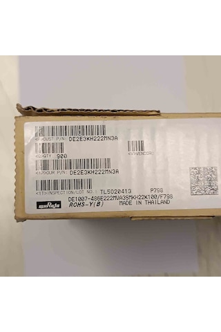 De2e3kh222mn3a 2.2nf 250vac 7.5mm Seramik Kondansatör 100 Adet
