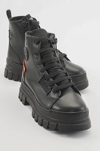 Mnpc Kız Çocuk Siyah Suya Dayanıklı Anatomik Günlük Bot 25k4b110732 Siyah