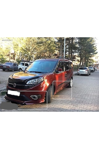 Fiat Doblo 4 Ön Tampon Eki Boyasız
