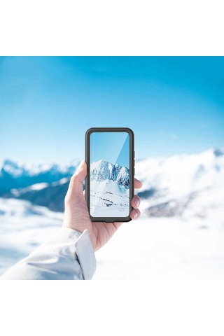 Ecruz Galaxy S22 Plus Uyumlu Ecrz 1-1 Su Geçirmez Uyumlu Ecrz-siyah