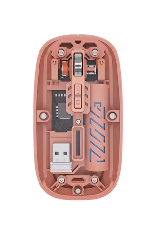 Bluetooth Ve Usb Destekli Kablosuz Şeffaf Mouse Sessiz Kullanım Yeni Nesil Diğer