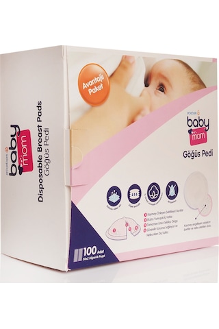 Baby Mom Göğüs Pedi 100'lü