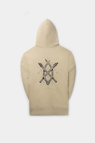 Daily Paper Rudo Hoodie: Yumuşak Fleece İle Rahat Ve Şık Günlük Kullanım Için Kadın Kapşonlu Sweatshirt Bej