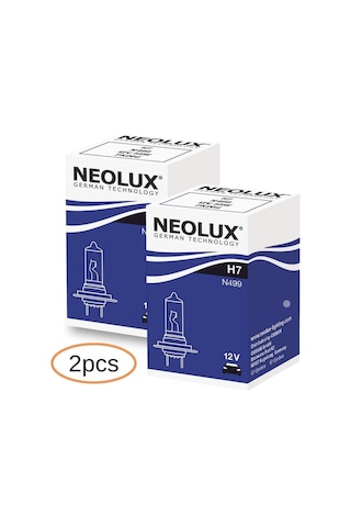 Neolux H7 Kısa Far Ampulü H7 12v 55w 2 Adet Alman Menşei By Osram