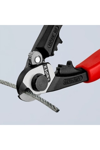Knıpex Çelik Halat Ve Tel Kesme Makası 190 Mm 9562190