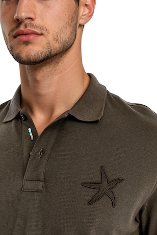 Arma Ar-ma Erkek Polo Yaka Tişört Resim Baskili Örme Kumaş Regular Fit %100 Pamuk 30/1 Çift Toplama Penye Pike Y31374357802 Haki-h4