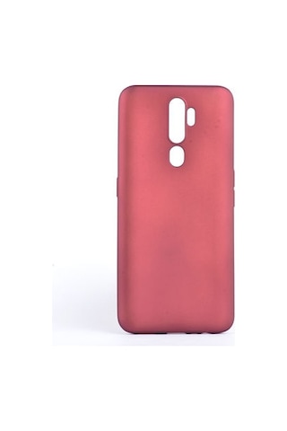 Oppo A9 2020 Kılıf Esnek Yapılı İnce Slim Silikon Kapak Ryc/premier Bordo