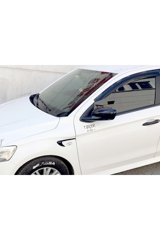 Citroen C Elysee Batman Yarasa Ayna Kapağı Piano Black / 2013 Sonrası