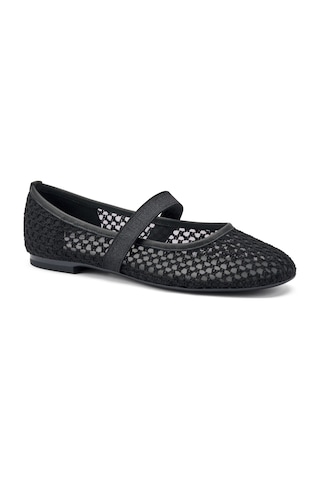Nero Babet Kadın 69x5 Frau Zanza Mesh Ballet Flats Siyah