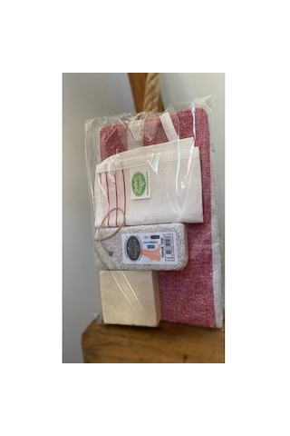 Gelin Damat Hamam Banyo 4'lü Set