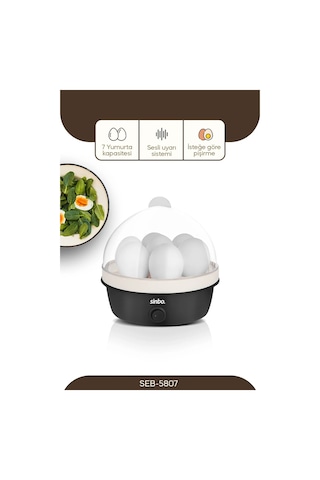 Sinbo SEB-5807 Yumurta Pişirme Haşlama Cihazı