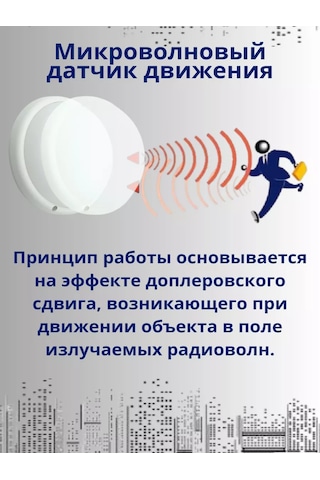 General Ip65 Hareket Sensörlü Led Tavan Lambası 256584208 Beyaz