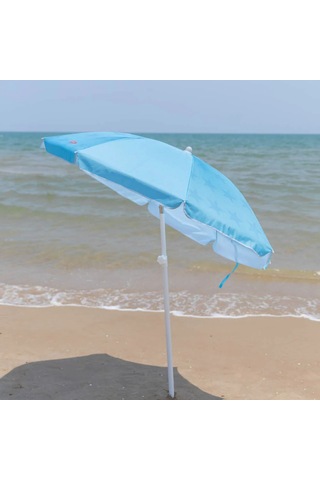 Flamingueo Cyndi Plaj Şemsiyesi Mavi Mavi