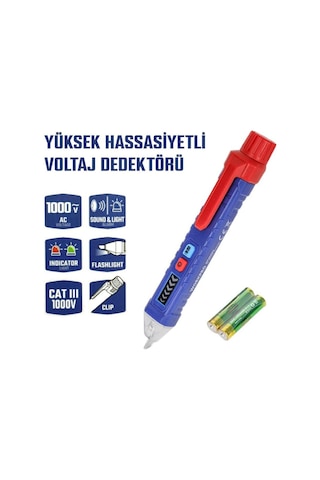 Workpro Wp295004 12-1000 Volt Ac Yüksek Hassasiyetli Profesyonel Voltaj Dedektörü