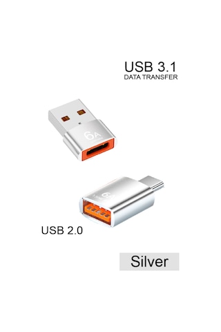 Erkek Type-c Dişi Usb - Dişi Type-c Erkek Usb 3.1 Hızlı Şarj Veri Transferi Konektörü Dönüştürücü