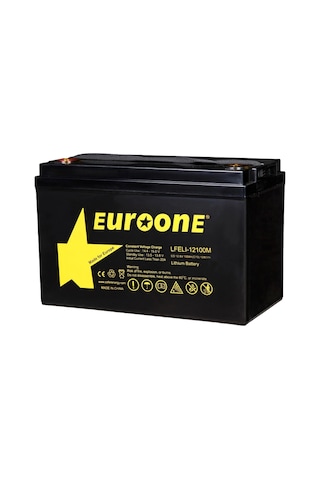 Euroone 12.8v 100ah Lityum Akü