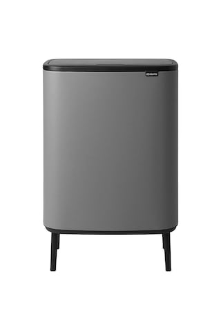 Brabantia Çöp Kutusu Bo Touch Bin Kapak 30+30 Lt Beton Gri 130663 Gri