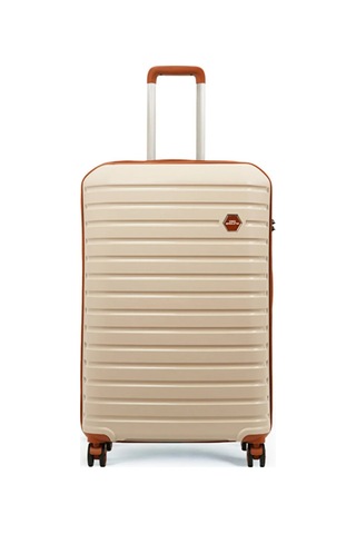 Ground Line Style 3'lü Set Valiz 10663 Kemik-taba