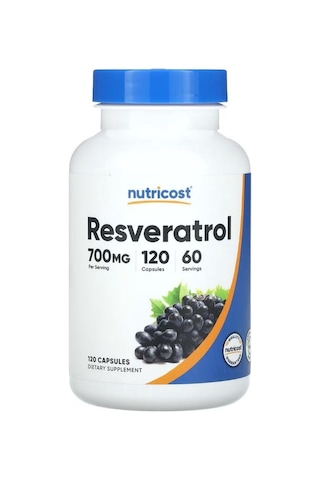 Nutricost Resveratrol 700 Mg 120 Kapsül