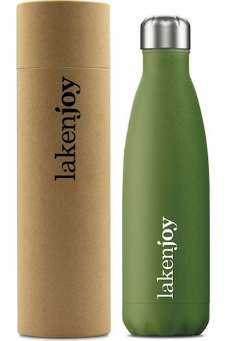 Lakenjoy Çelik Termos 500ml Zeytin Yeşili LKJ50VO