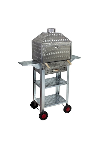 Metehan MTH-109 Davlumbazlı - Bacalı - Çekmeceli - Lama Izgaralı Mangal