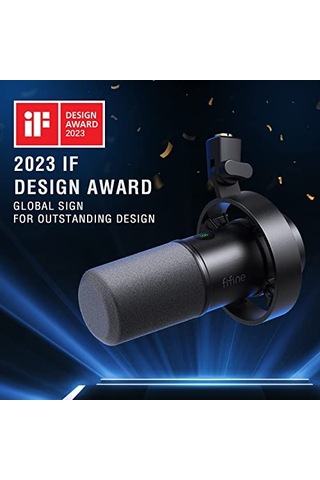Fifine K688 Usb - Xlr Dinamik Yayıncı Youtuber Bilgisayar Oyuncu Stüdyo Mikrofonu