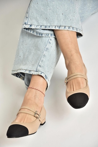 Fox Shoes U725512109 Ten Kadın Babet Ten-suni Deri Ten Rengi