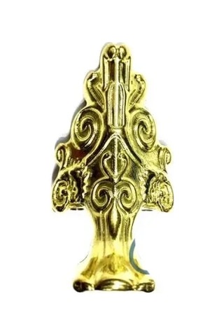 Lükens Sandık Ayağı, Kutu Ayak 4 Cm - Sarı, 50 Adet Açık Lacivert