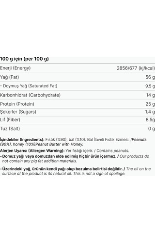 Premium Yer Fıstığı Ezmesi 280 Gr