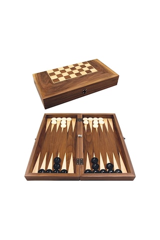 Star Oyun Ege Masif Kaplama Tavla Büyük