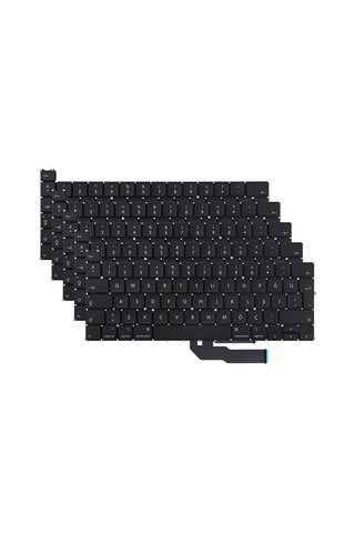 Apple Uyumlu MacBook Pro 13" 2020 A2251 Klavyekeyboard Tr Q Büyük Enter