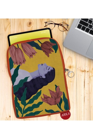 Bk Gift Woman Art Tasarımlı Taşınabilir Koruyucu Tablet Kılıfı & (531953006)