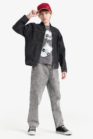 DeFacto Erkek Çocuk Jogger Fit Esnek Bantlı Paça Jean Pantolon D6554A825SPNM18