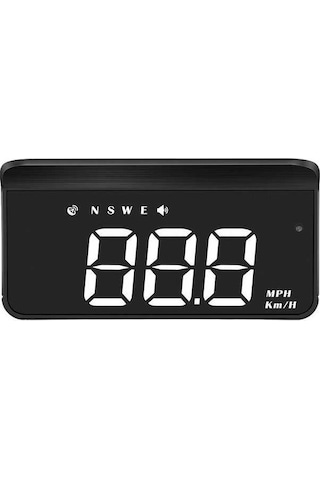 Novahub 3.5 İnç Araç Hud Gösterge: Hız, Yorgunluk Ve Aşırı Hız Alarmı İle Gps Uyumlu Sürüş Asistanı