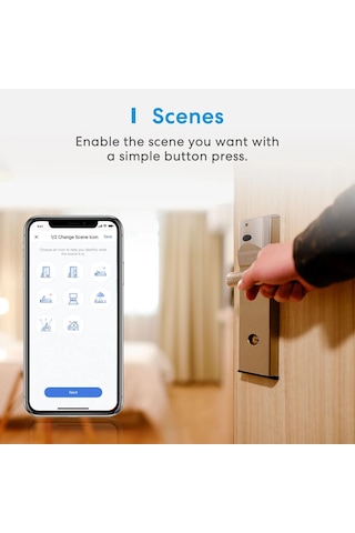 Meross Akıllı Tuşlu Tek Yön Anahtarı Mss510x Apple Home Destekli