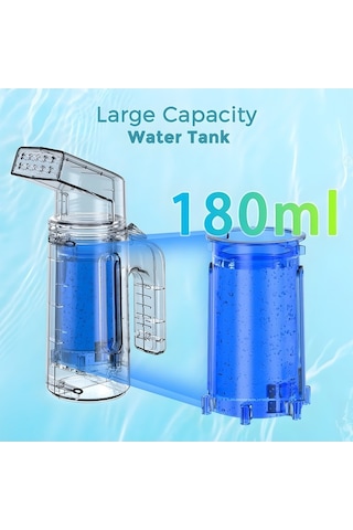 Createtech 700w 180ml 25sn Hızlı Taşınabilir Buhar Ütüsü - Kırışıklık Giderici, Ev/ofis/seyahat İçin