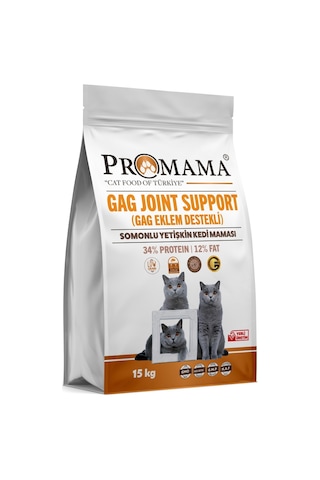 Promama Balıklı Gag Eklem Destekli Kısırlaştırılmış Yetişkin Kedi Maması 15 KG