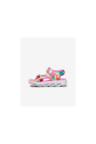 Skechers Hypno - Flash  -  Rainbow Lights Büyük Kız Çocuk Çok Renkli Işıklı Sandalet 20218L Mlt Çok Renkli