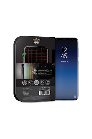 Buff Galaxy S9 Plus İle Uyumlu 3d İle Uyumlu Ekran Koruyucu
