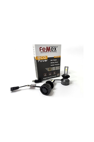 Hyundai Tucson Araçlar İçin Led Xenon Viraj Far Aydınlatma Ampulu Femex Eco Power H7
