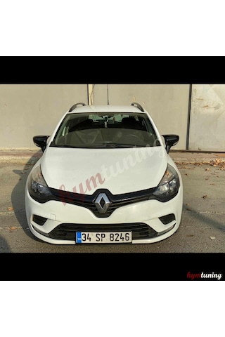 Renault Clio 4 Yarasa Ayna Kapağı Parlak Siyah