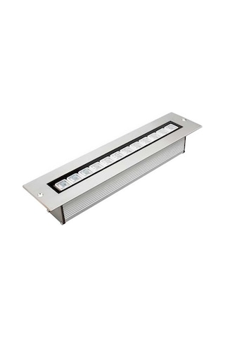 Sıva Altı Wallwasher Lüks Dekoratif Işık Show Gösteri Aydınlatma Açık Alan Enerji Tasarruflu Doğa Beyaz Led A-1104 395mm X 90mm 12w Doğal Beyaz