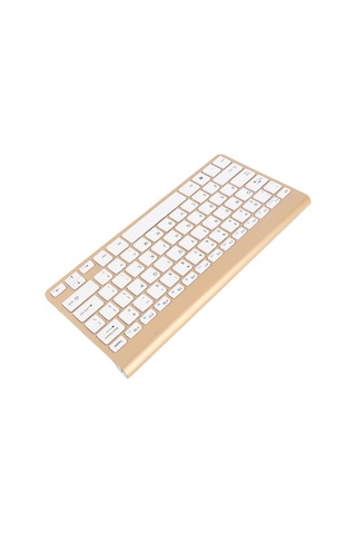 Ximistore9 Rose Gold 2.4g Kablosuz Klavye Fare Seti - 78 Tuşlu, Uv Kaplama, Sessiz Tuş, Ergonomik Tasarım - Masaüstü, Tablet Ve Mobil Cihazlar İçin Uyumlu Pil Yok