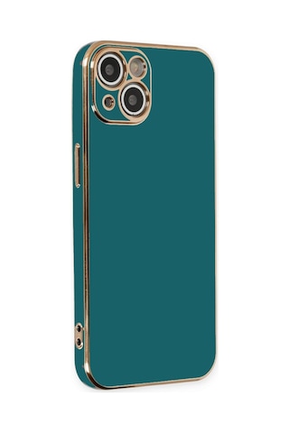 Apple Uyumlu iPhone 15 Kılıf Luxury Seri Kamera Korumalı Silikon Kapak