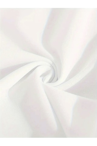 Beyaz Eşofman Takımı Kırmızı Hawaii Baskılı, Kapüşonlu Sweatshirt Ve Jogger Pantolon Beyaz